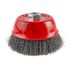 Wire Cup Brush Crimped Plain 125mmxm14 Bulk